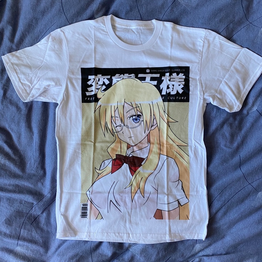 Hentai King “Ayane Shaga” anime tee